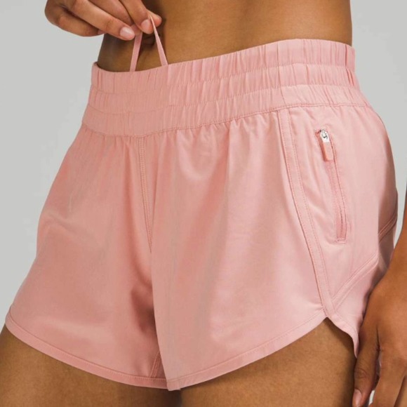 lululemon athletica Pants - Lululemon Tracker Short 4", PINK PUFF, Size 8